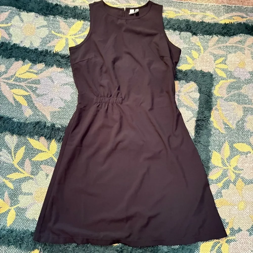 NEW Zella In Flight Utility Dress in Black Size Small - Picture 1 of 7
